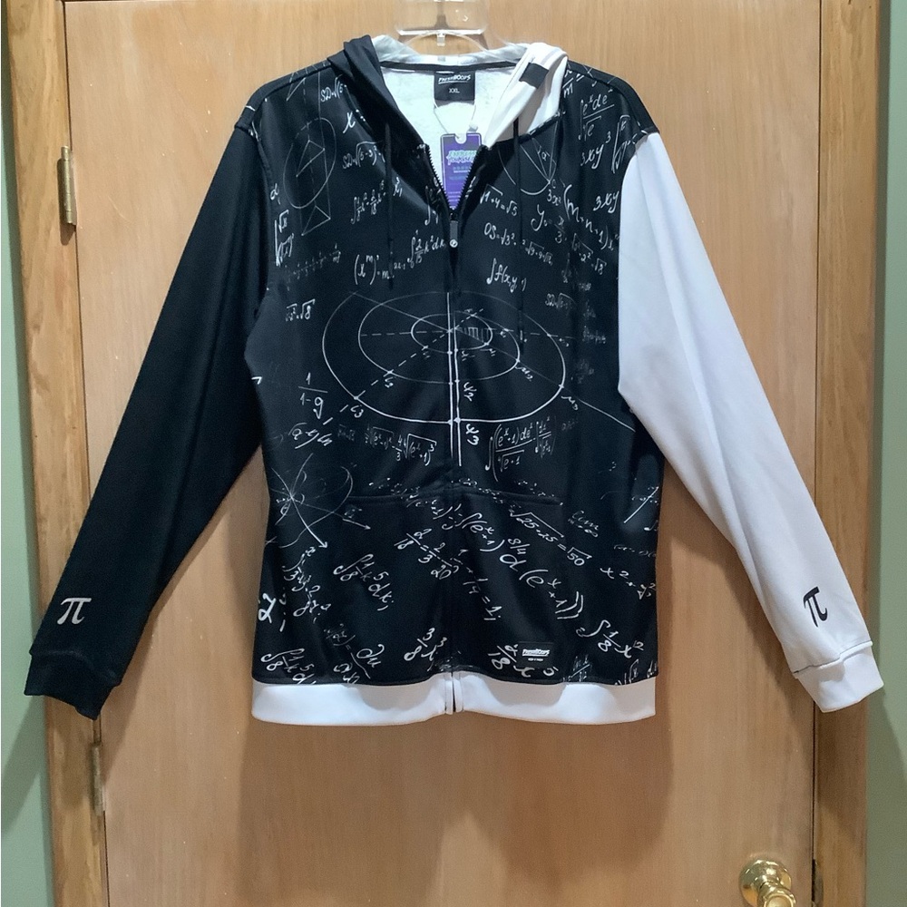 FreshHoods Math Zip Up Hoodie